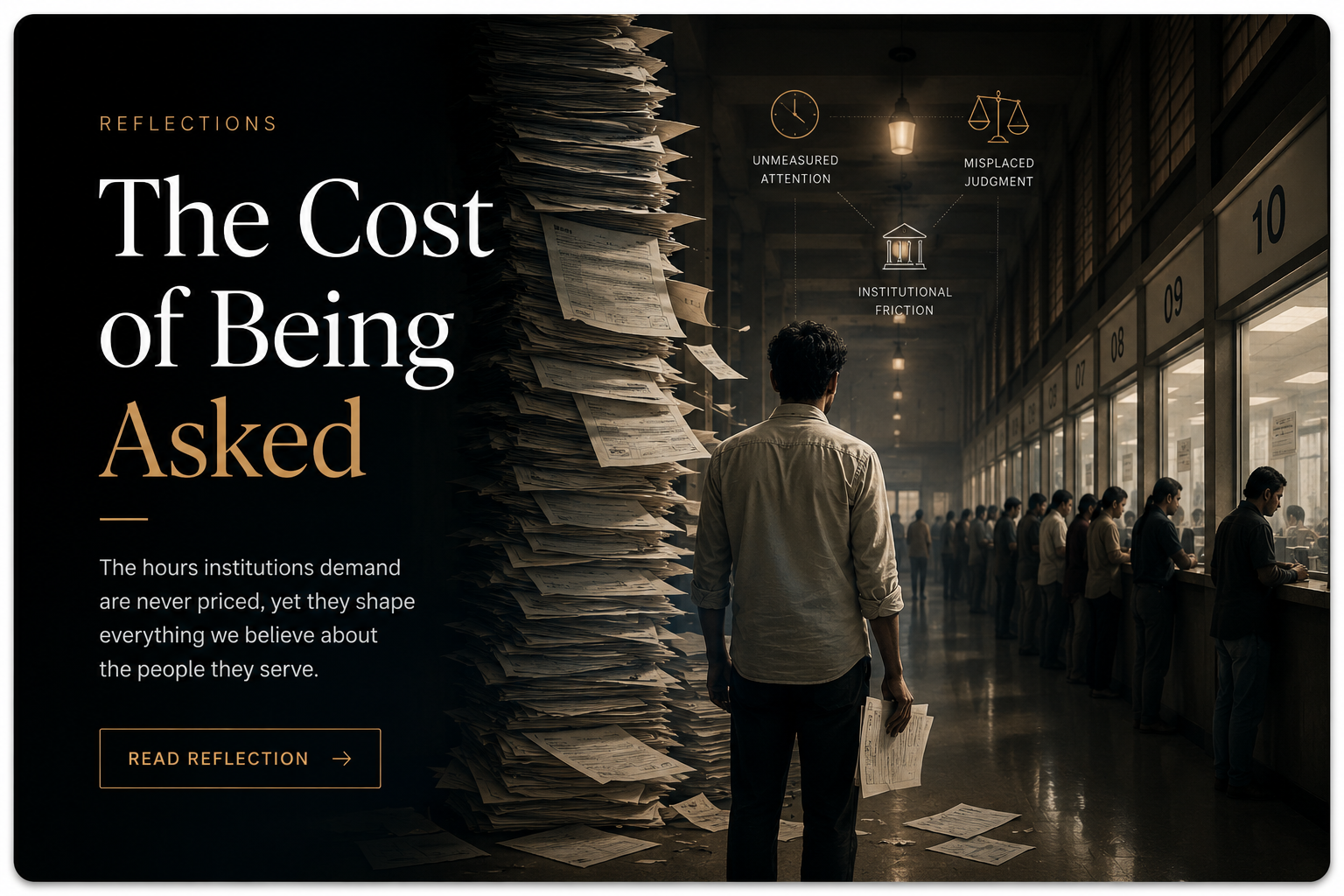 The Cost of Being Asked